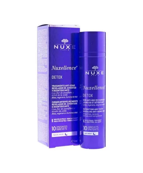 سرم ضد چروک شب نوکس مدل Nuxellence Detox