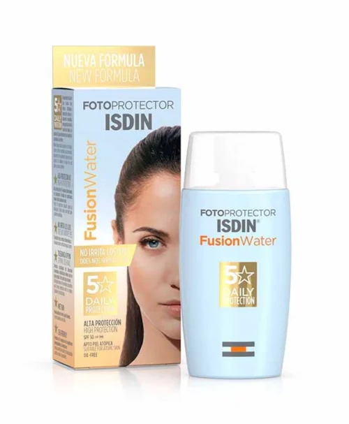 کرم ضد آفتاب فیوژن واتر ایزدین مدل Fusion Water SPF 50